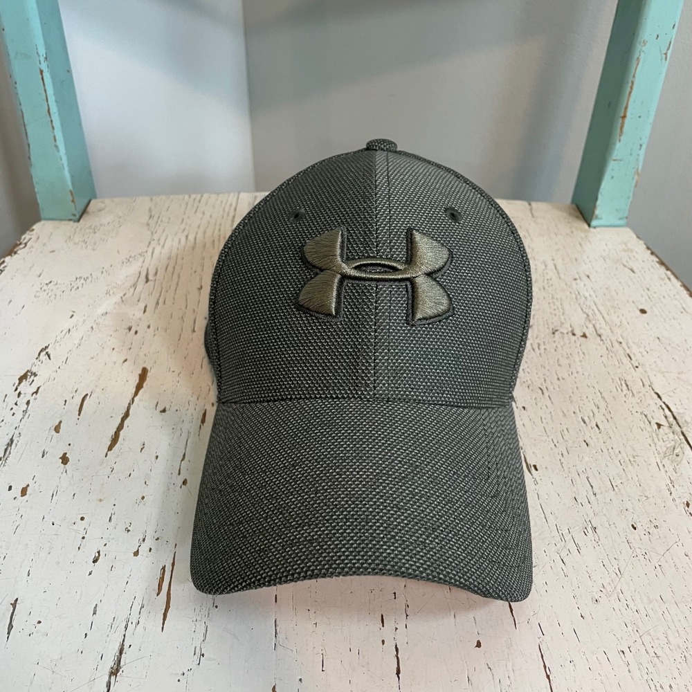 Under Armour Boys Blitzing 3.0 Hat Olive Green S/M 1305037-310